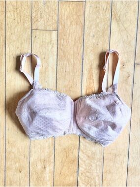 Amoena Lace Lightly Padded Beige Blush Pink (34DD)
